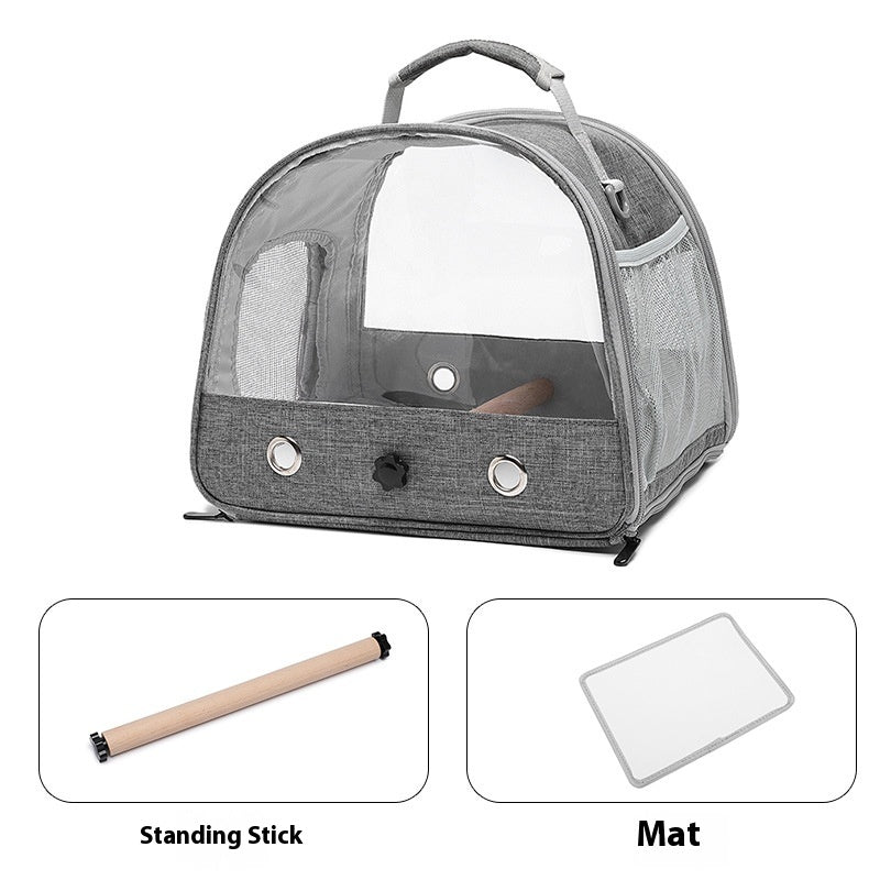 Foldable Pet Crate for Outdoor Trips and Car Travel
