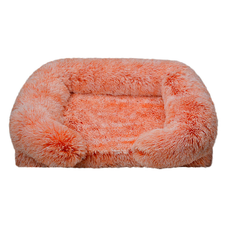 Soft Indoor Dog & Cat Bed with Cushion Cozy Home for Pets