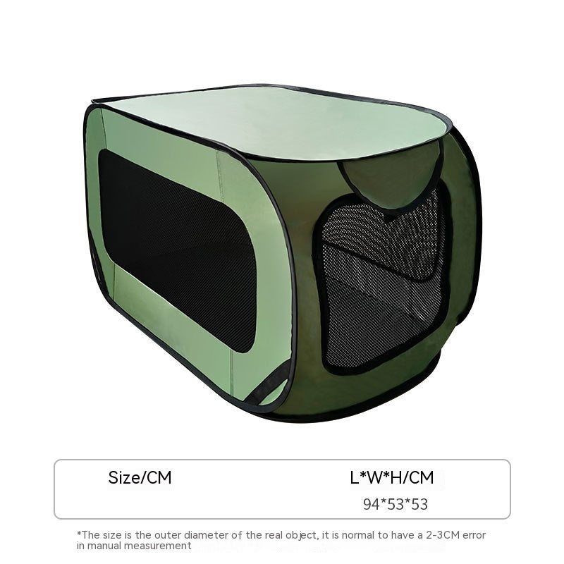 Breathable Secure Dog Crate for Vehicle Travel
