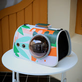 Outing Carry Bag Portable Pet Bag Transparent Cage