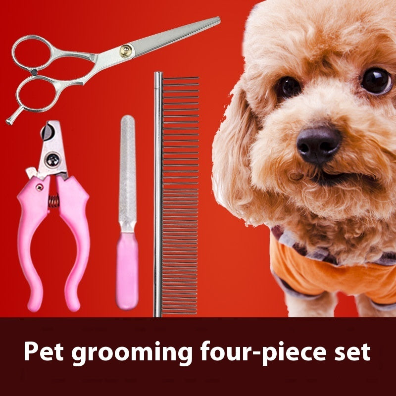Professional Pet Grooming Clipper Dog and Cat Hair Tools Set