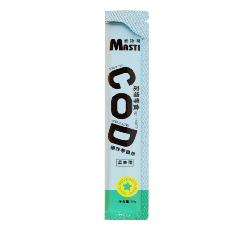 Cod Wet Food Nutrition Cat Snacks High-Protein Treats