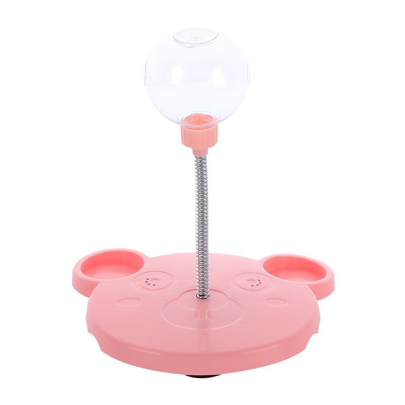 Pet Feeder Cat Toy Leaking Food Ball Funny Tumbler Puzzle