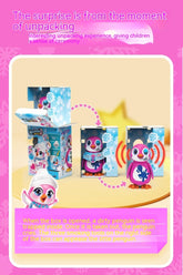 Interactive Walking Dancing Penguin Toy with Music and Light