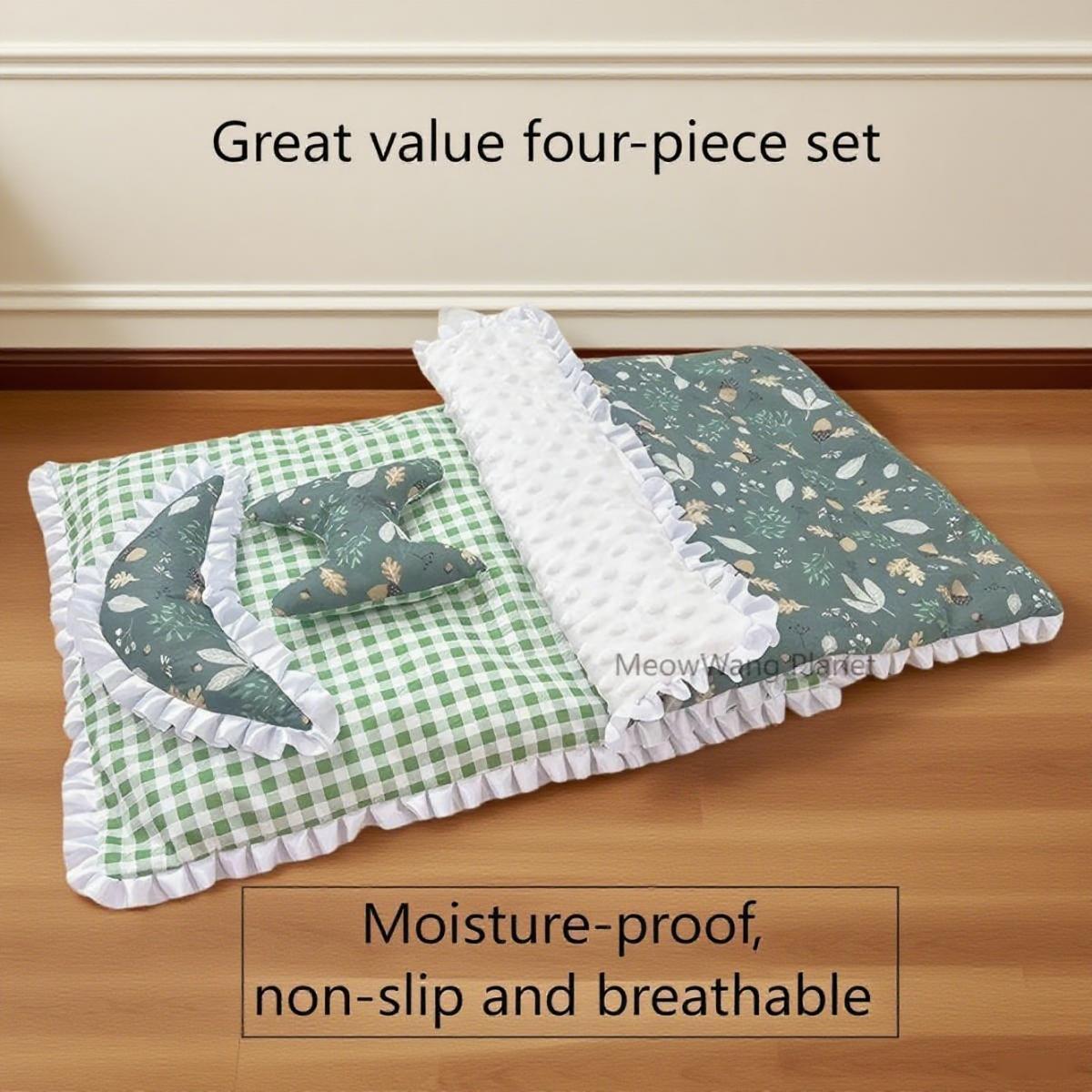Ultra Soft Blanket Cushion & Non-Slip Mat