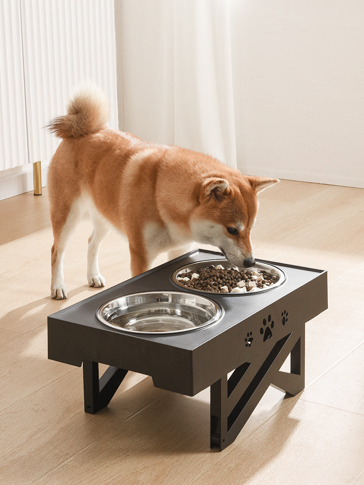 Pet Bowl Dog Bowl Pet Feeder Stainless Steel Folding Bowl