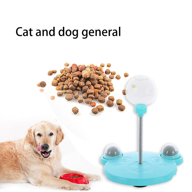 Pet Feeder Cat Toy Leaking Food Ball Funny Tumbler Puzzle