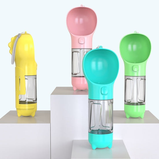 Pet Multi-functional Water Bottle Drinking Feeding Cup