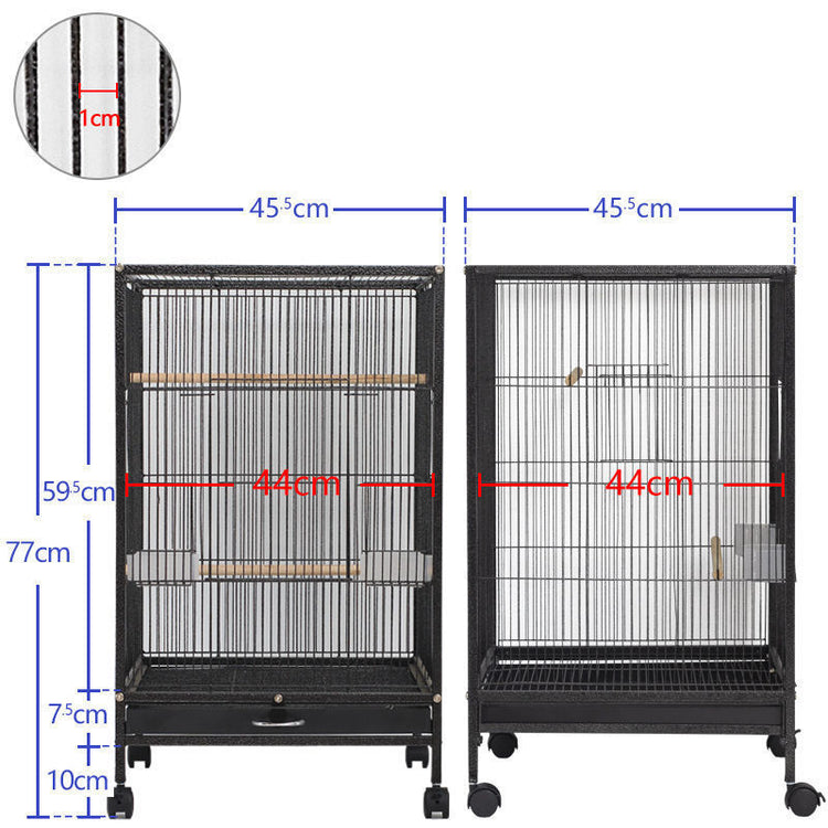  Cage Cherry And Pet Tiger Skin Birdcage Decorative Bird Cage