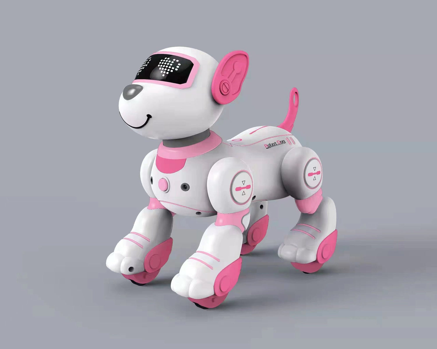 Smart Robotic Puppy Toy with Music Lights and Voice Commands