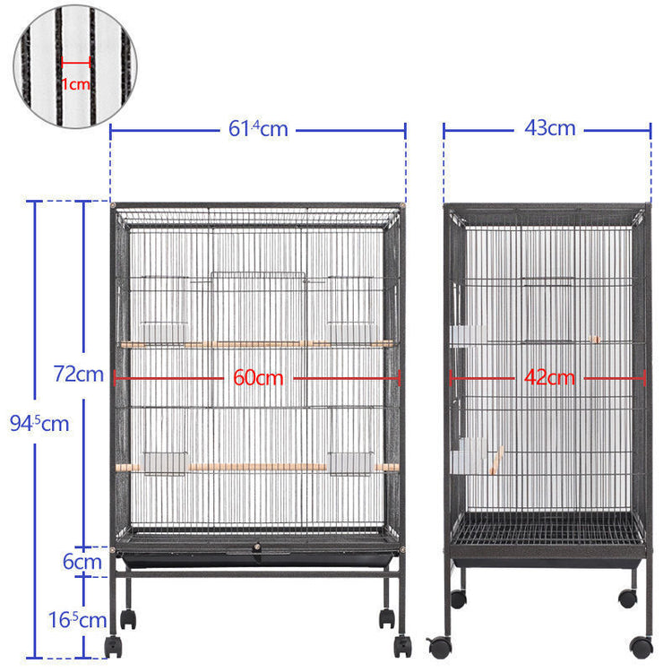  Cage Cherry And Pet Tiger Skin Birdcage Decorative Bird Cage