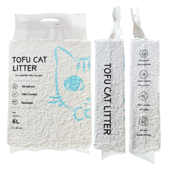 Natural Clumping Flushable Plant-Based Cat Litter