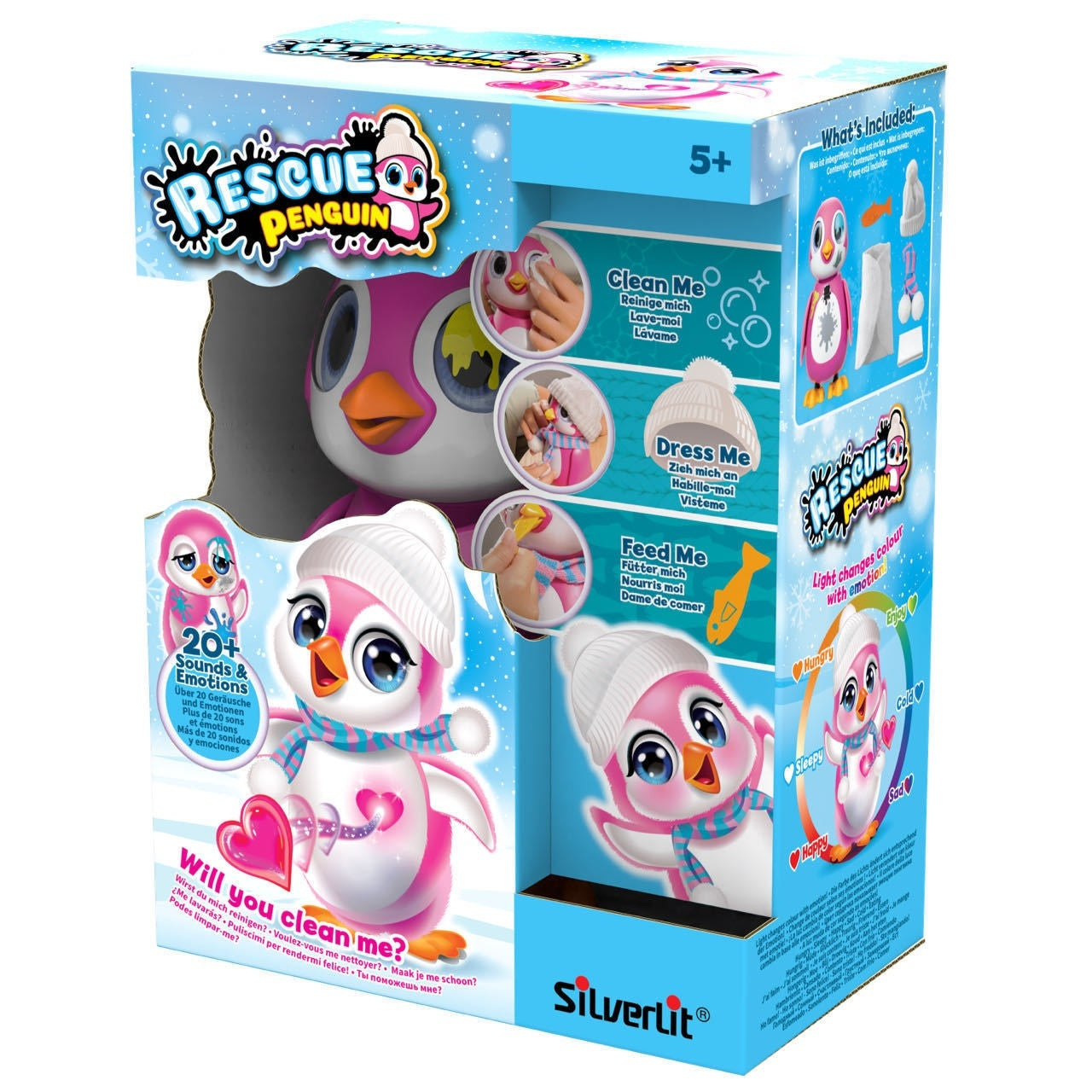 Interactive Walking Dancing Penguin Toy with Music and Light