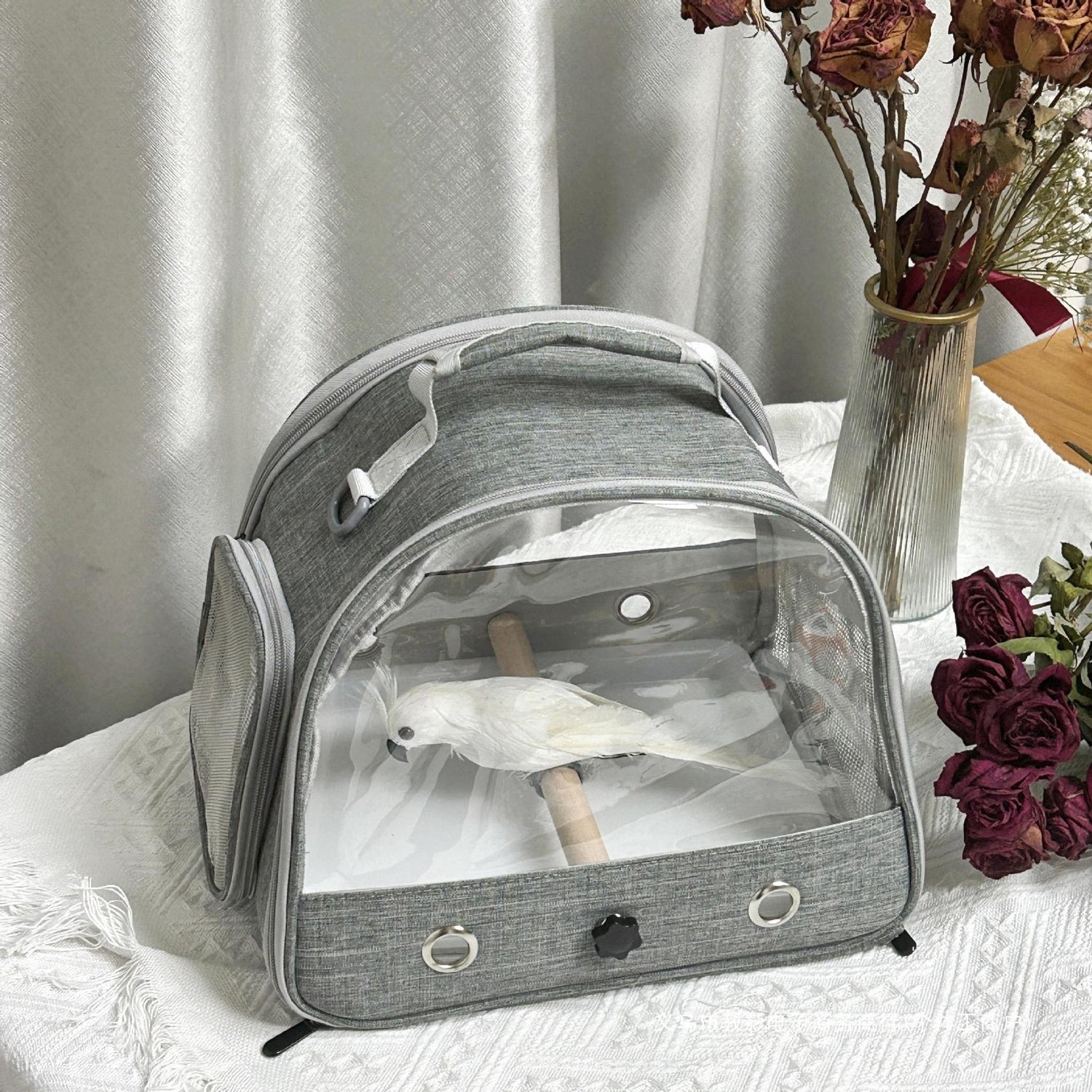 Foldable Pet Crate for Outdoor Trips and Car Travel