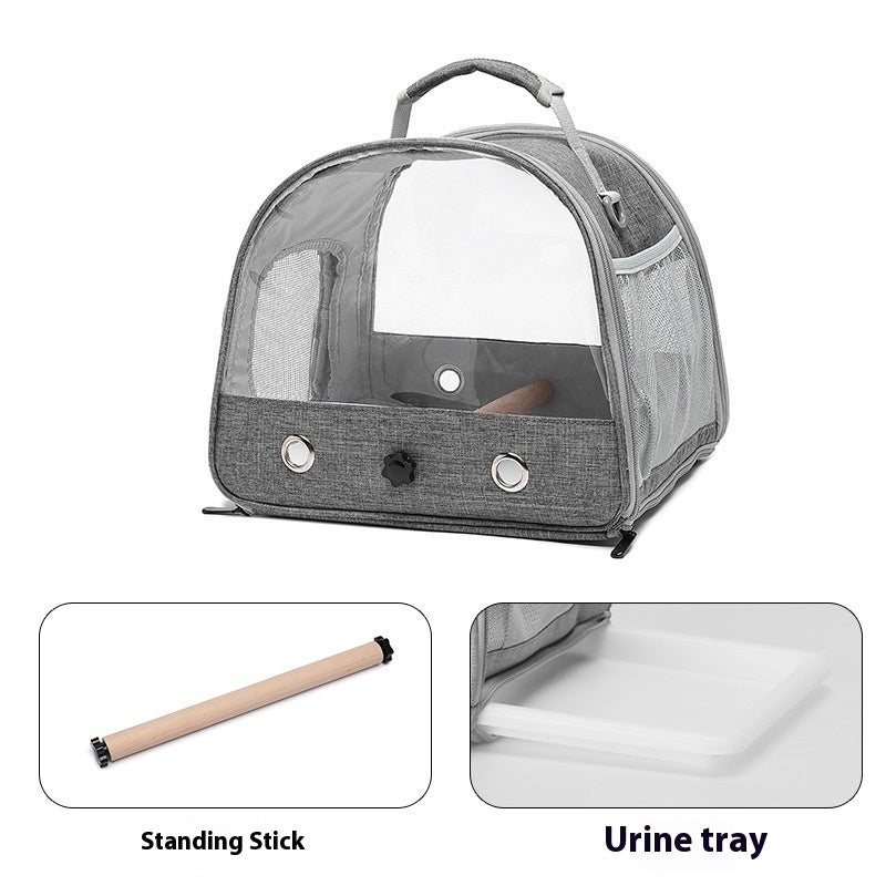Foldable Pet Crate for Outdoor Trips and Car Travel