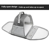 Foldable Pet Crate for Outdoor Trips and Car Travel