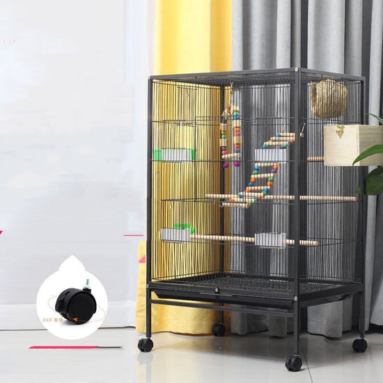 Cage Cherry And Pet Tiger Skin Birdcage Decorative Bird Cage